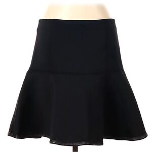 Club Monaco Black A-Line Skirt